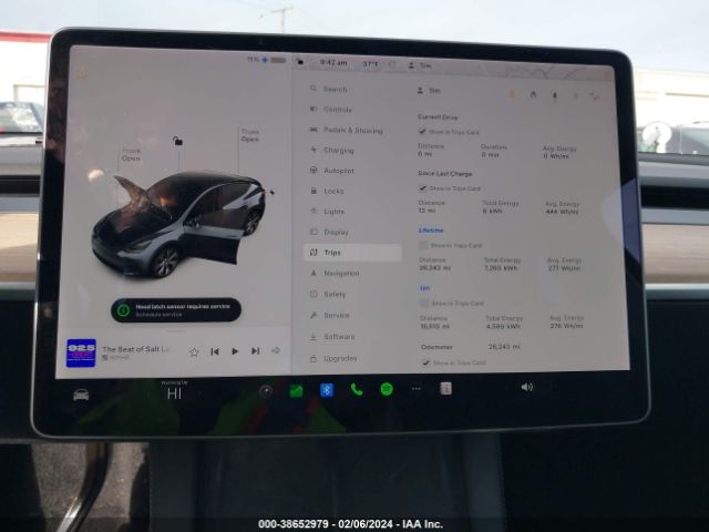 5YJYGDEEXMF296260 Tesla Model Y Long Range Dual Motor All-wheel Drive