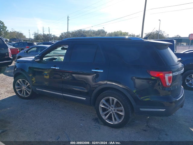 2018 FORD EXPLORER LIMITED VIN: 1FM5K7FH9JGC64053