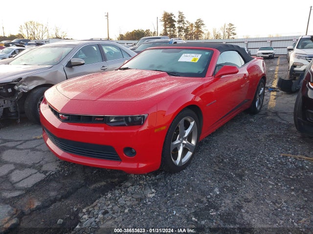 Chevrolet Camaro 2lt 2015 2G1FF3D32F9248207 Image 2