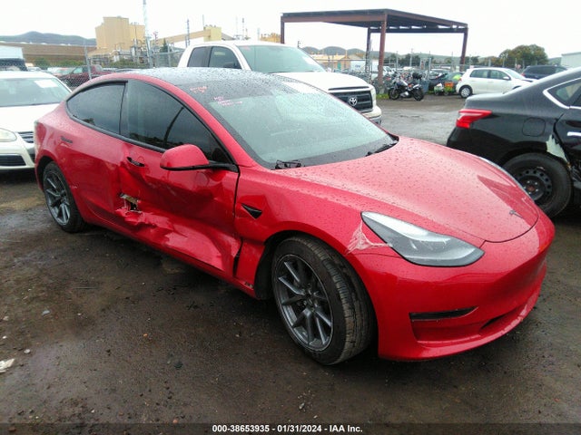 2022 TESLA MODEL 3 LONG RANGE DUAL MOTOR ALL-WHEEL DRIVE VIN: 5YJ3E1EB0NF297438