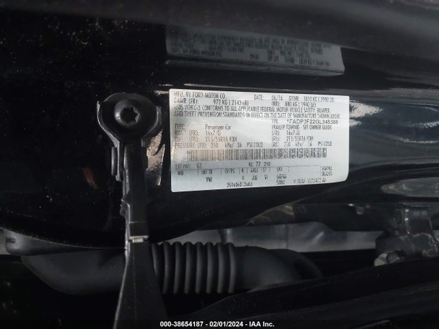 Ford FOCUS SE 2016 1FADP3F22GL345388 Image 9
