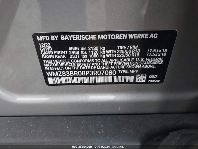 2023 MINI COUNTRYMAN WMZ83BR08P3R07080 Photo 8