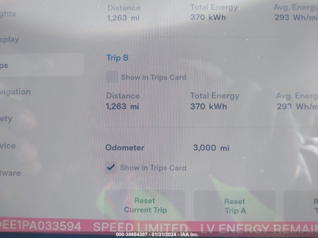 7SAYGDEE1PA033594 Tesla Model Y Awd/long Range Dual Motor All-wheel Drive