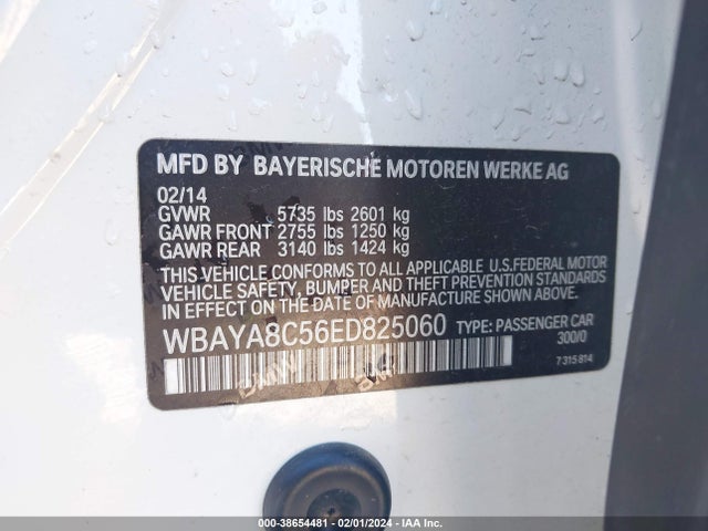 WBAYA8C56ED825060 BMW 750i
