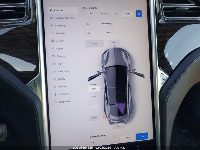 2016 TESLA MODEL S 60D/70D/75D/85D/90D VIN: 5YJSA1E27GF152147