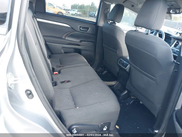 Toyota Highlander Le V6 2016 5TDZKRFH4GS176947 Image 8
