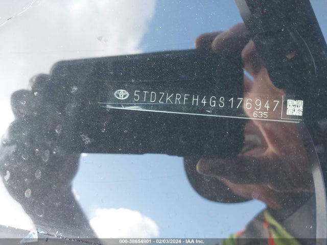 Toyota Highlander Le V6 2016 5TDZKRFH4GS176947 Image 9