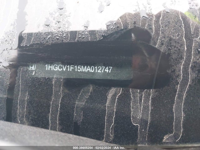 Honda ACCORD LX 2021 1HGCV1F15MA012747 Image 9