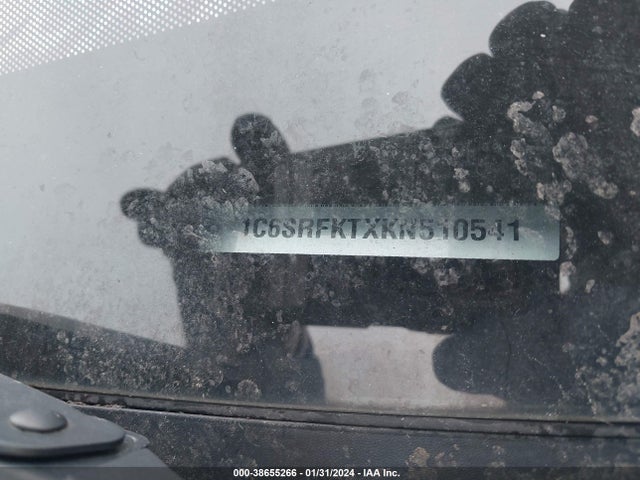 RAM 1500 Longhorn  4x4 5'7 Box 2019 1C6SRFKTXKN510541 Image 9
