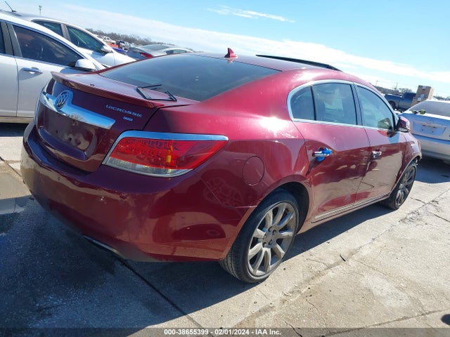 2010 BUICK LACROSSE CXS VIN: 1G4GE5GV3AF165601