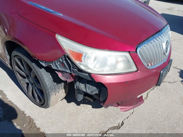 2010 BUICK LACROSSE CXS VIN: 1G4GE5GV3AF165601
