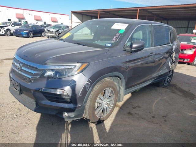 Honda Pilot Ex-l 2017 5FNYF5H53HB024305 Image 2