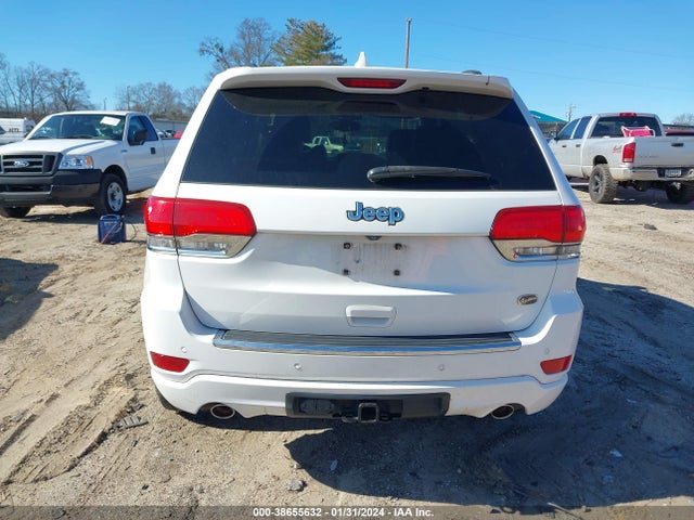 2014 JEEP GRAND CHEROKEE OVERLAND VIN: 1C4RJECG1EC255689