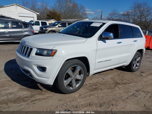 2014 JEEP GRAND CHEROKEE OVERLAND VIN: 1C4RJECG1EC255689