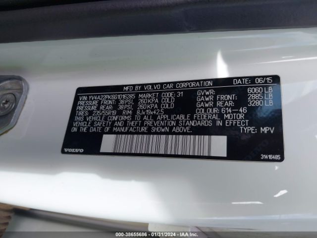 YV4A22PK6G1016285 Volvo Xc90 T6 Momentum