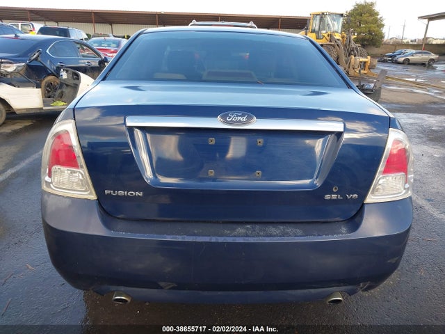2006 FORD FUSION SEL VIN: 3FAFP08106R221471