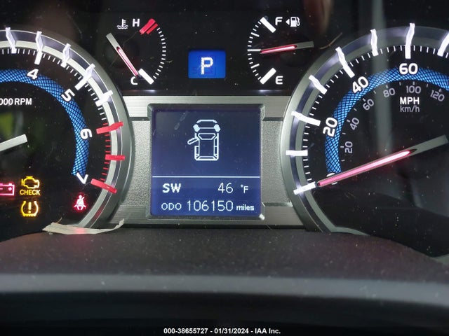 2015 TOYOTA 4RUNNER TRAIL VIN: JTEBU5JR5F5219549