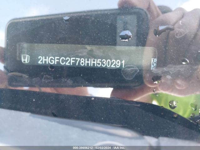 2HGFC2F78HH530291 Honda CIVIC EX