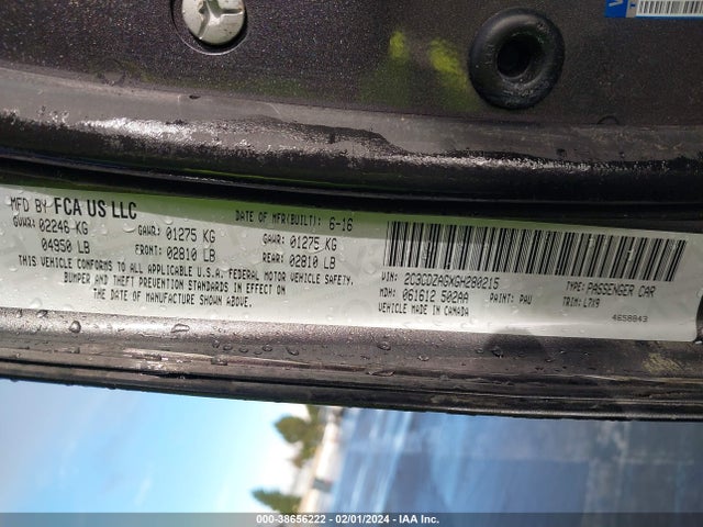 Dodge Challenger Sxt 2016 2C3CDZAGXGH280215 Image 9