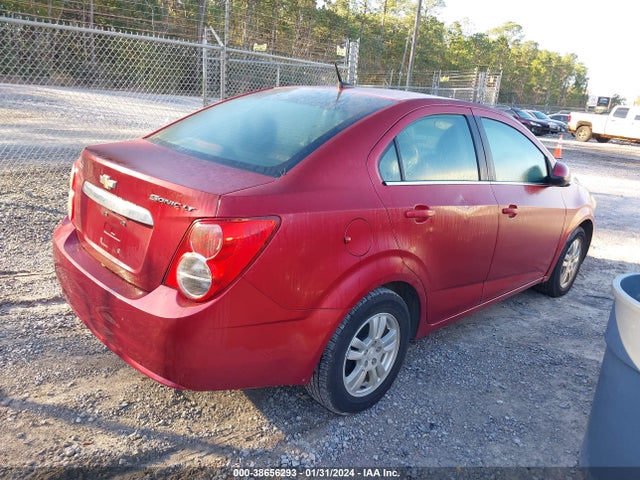 Chevrolet Sonic Lt Auto 2014 1G1JC5SH0E4195098 Image 4