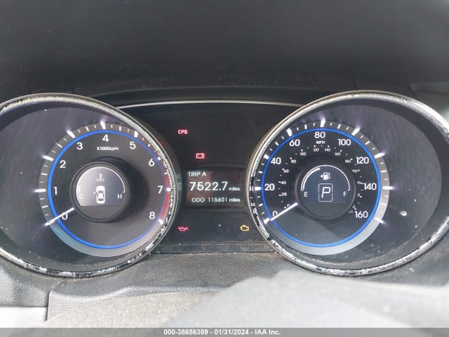2013 HYUNDAI SONATA GLS VIN: 5NPEB4AC5DH756741