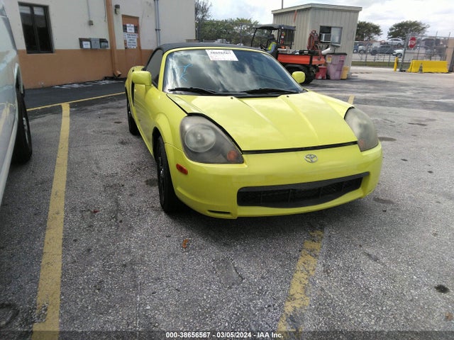 2000 TOYOTA MR2 SPYDER VIN: JTDFR3206Y0019680