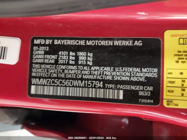2013 MINI COUNTRYMAN WMWZC5C56DWM15794 Photo 8