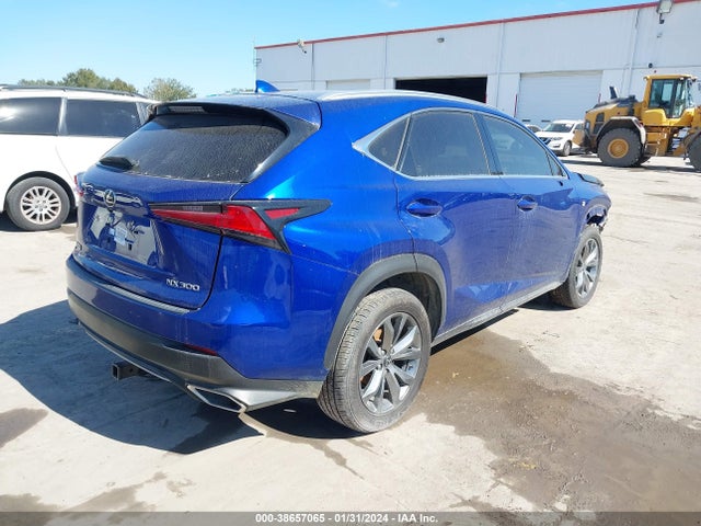 JTJJARBZXL2167263 Lexus Nx 300 F Sport