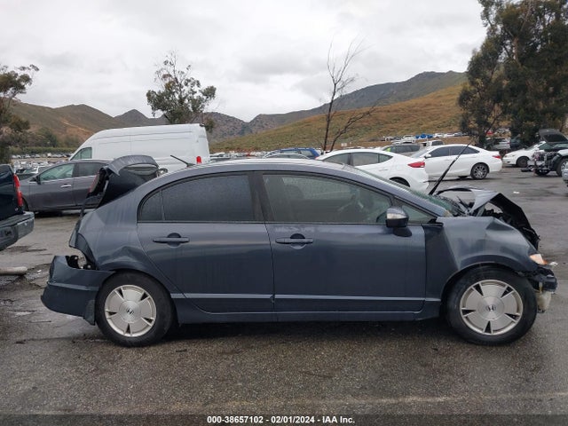2008 HONDA CIVIC HYBRID VIN: JHMFA36248S009350