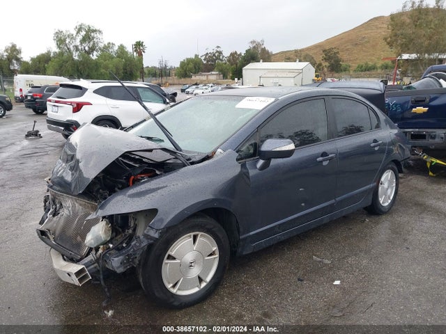 2008 HONDA CIVIC HYBRID VIN: JHMFA36248S009350