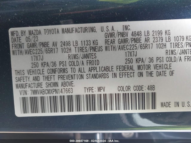 7MMVABCMXPN147663 Mazda Cx-50 2.5 S Preferred Plus
