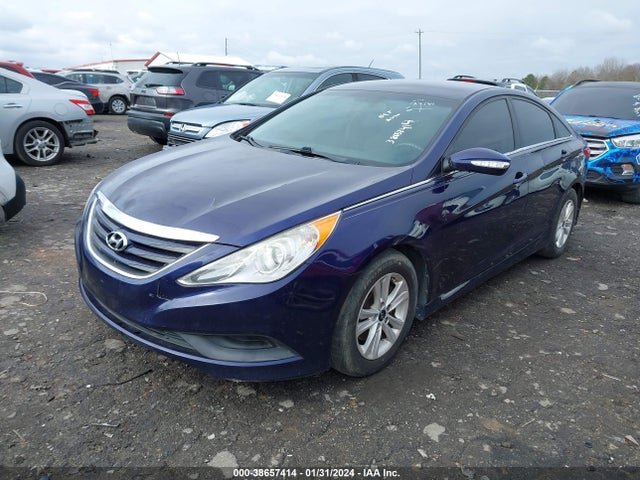 2014 HYUNDAI SONATA GLS VIN: 5NPEB4AC6EH820934