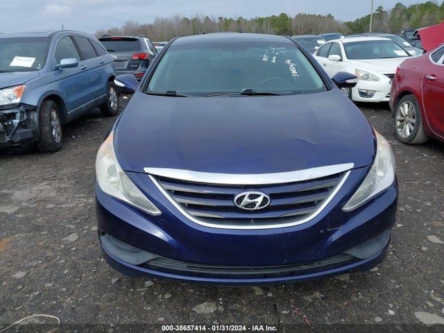 2014 HYUNDAI SONATA GLS VIN: 5NPEB4AC6EH820934