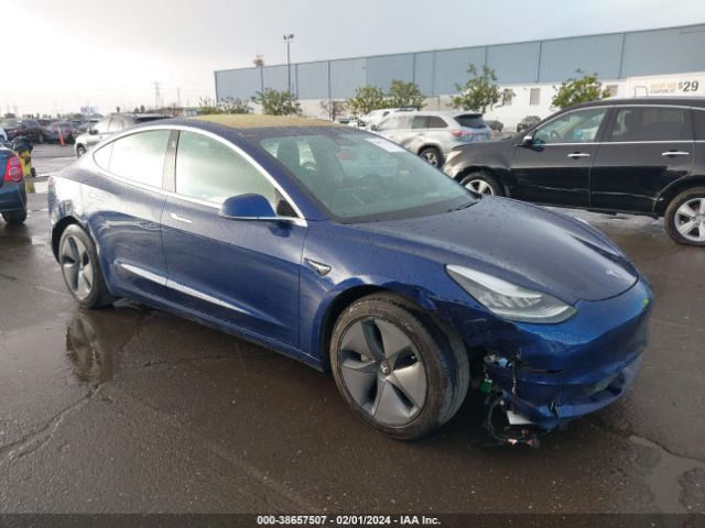 2019 Tesla Model 3 მანქანა იყიდება აუქციონზე, vin: 5YJ3E1EA9KF299319, აუქციონის ნომერი: 38657507