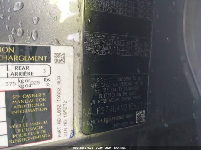 SALE27RU4N2105272 Land Rover Defender 110 X-dynamic Se
