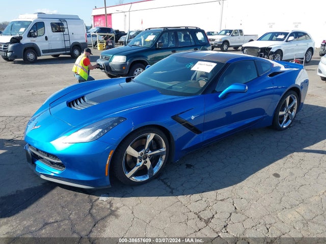 Chevrolet Corvette Stingray Z51 2014 1G1YL2D78E5300336 Image 2