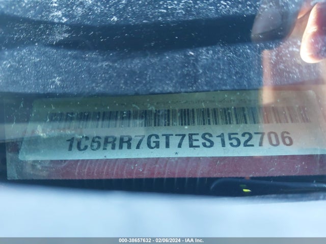 RAM 1500 Big Horn 2014 1C6RR7GT7ES152706 Image 9