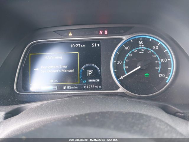 1N4AZ1CPXJC314611 Nissan LEAF SV