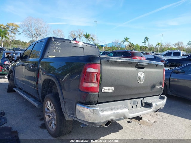 1C6SRFKT6PN584868 RAM 1500 Limited Longhorn  4x4 5'7 Box