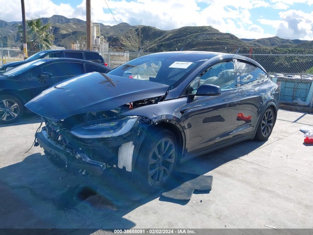 Tesla Model X Plaid Tri Motor All-wheel Drive 2022 7SAXCBE64NF362200 Image 2