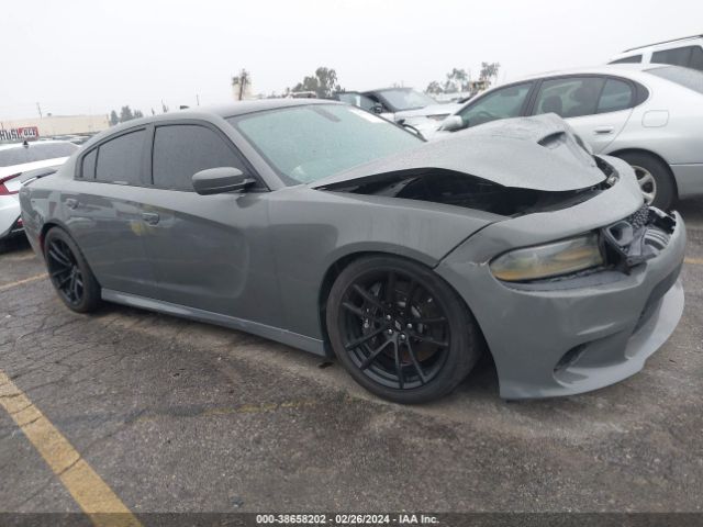 38658202 :رقم المزاد ، 2C3CDXGJ8KH520376 vin ، 2019 Dodge Charger Scat Pack Rwd مزاد بيع