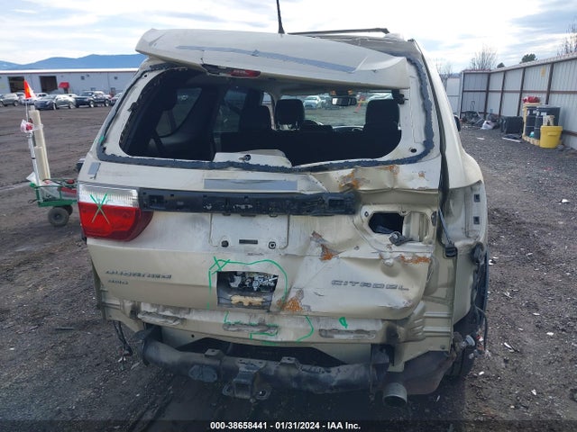 2011 DODGE DURANGO CITADEL VIN: 1D4RE5GG9BC664147