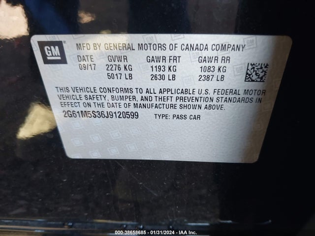 Cadillac XTS LUXURY 2018 2G61M5S36J9120599 Image 9