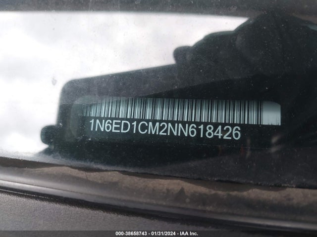 Nissan Frontier King Cab S 4x4 2022 1N6ED1CM2NN618426 Image 9