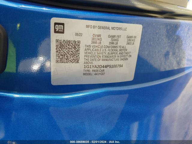 2023 CHEVROLET CORVETTE STINGRAY 1G1YA2D44P5100794 Photo 8
