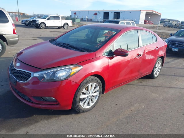 KIA FORTE EX 2014 KNAFX4A80E5115447 Image 2