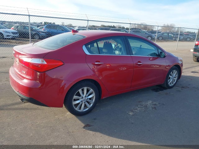 KIA FORTE EX 2014 KNAFX4A80E5115447 Image 4