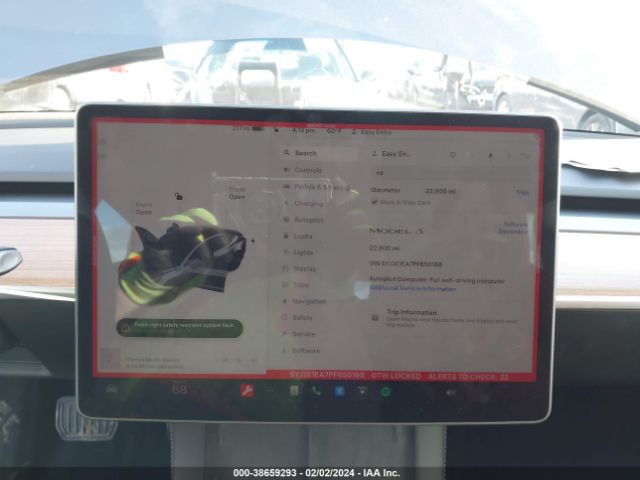 5YJ3E1EA7PF650168 Tesla Model 3 Rear-wheel Drive