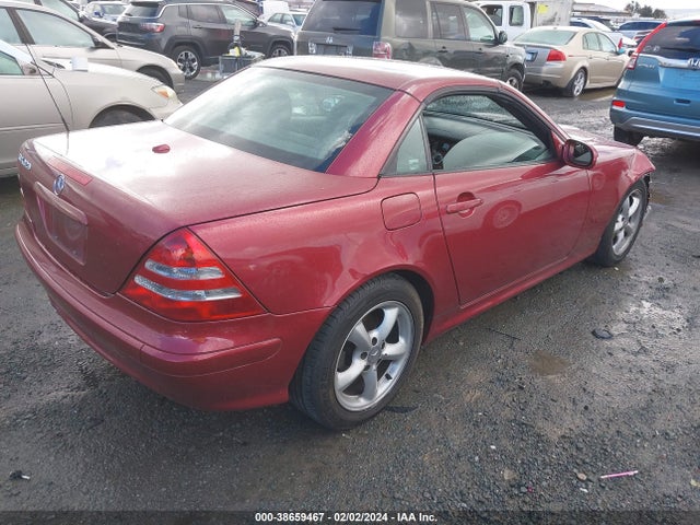 2004 MERCEDES-BENZ SLK 320 VIN: WDBKK65F54F302694