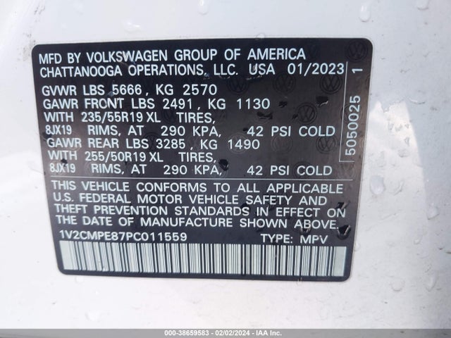 1V2CMPE87PC011559 Volkswagen ID.4 PRO